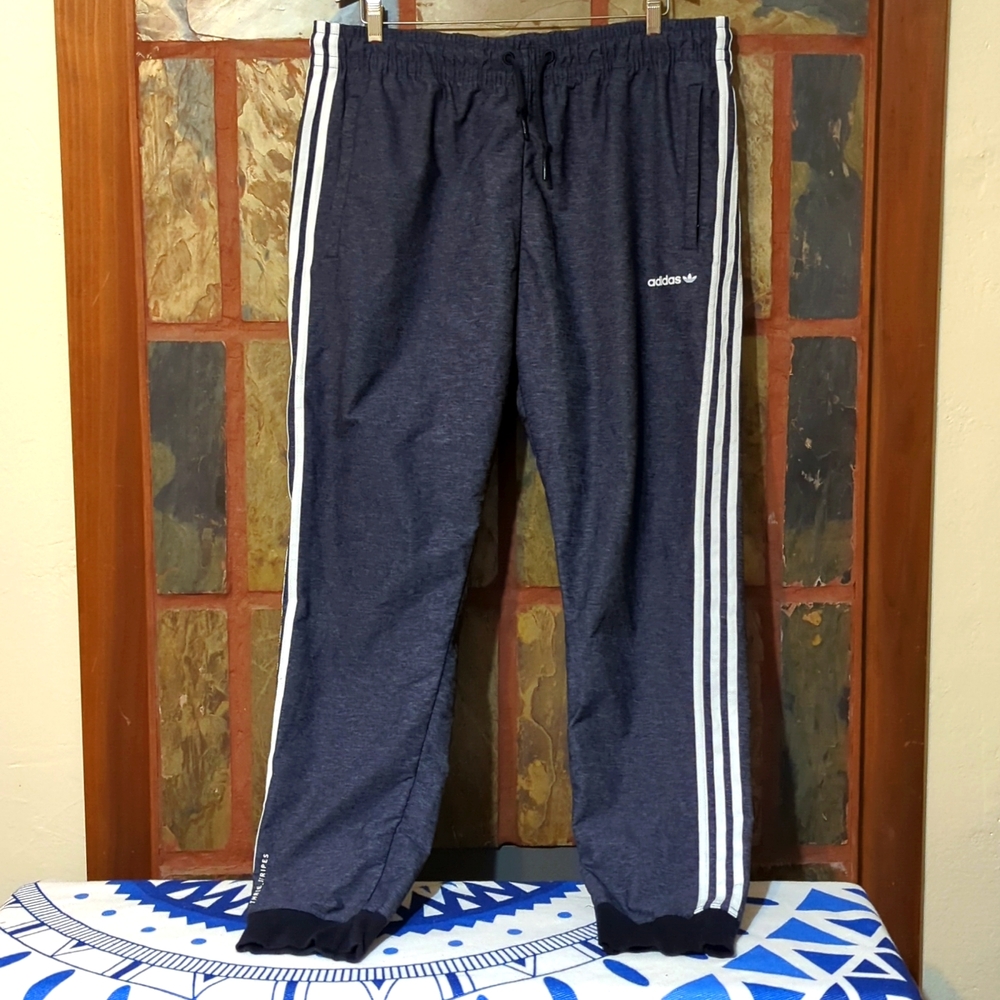 Gray Adidas pants
